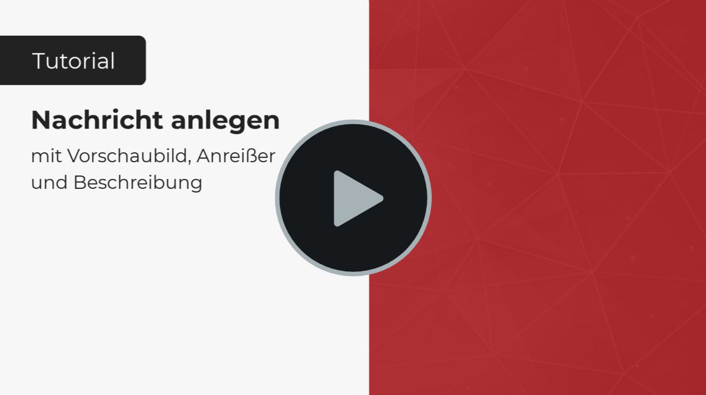 Nachricht anlegen VideoVorschaubild