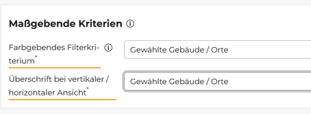 Quelle: Web Commerce GmbH - SESAM Das neue Kriterium "Überschrift bei vertikaler / horizontaler Ansicht" für Terminfilter